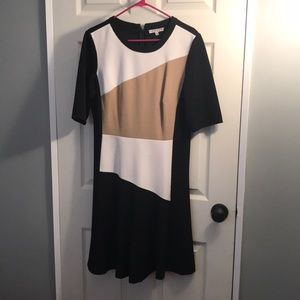LAST CHANCE TO BE DONATED! Color block dress